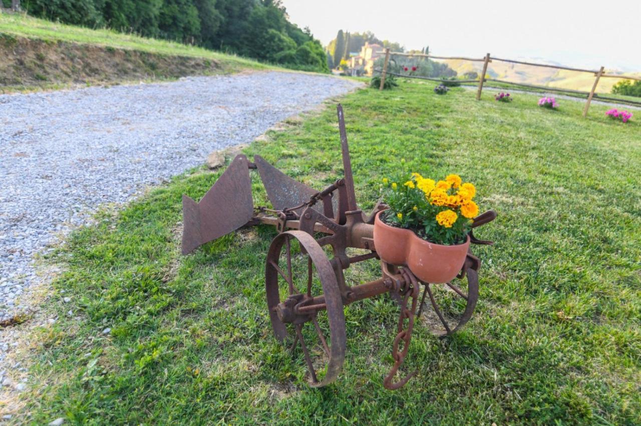 Agriturismo Poggio Ridulfo Volterra Bagian luar foto