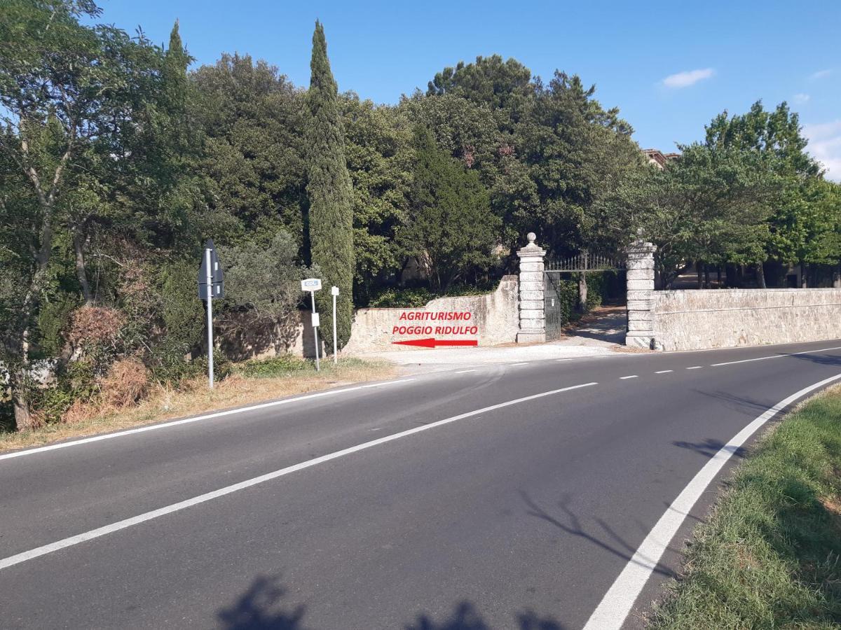 Agriturismo Poggio Ridulfo Volterra Bagian luar foto